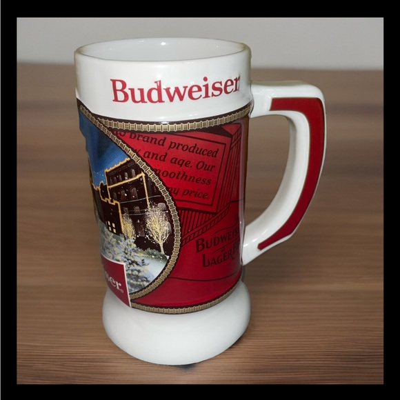 NEW! ✨2020 Budweiser Holiday Stein Beer Mug from Annual Christmas Series in BOX - Picture 5 of 6